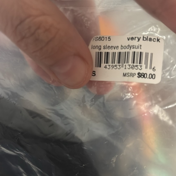 Spanx Long Sleeve Body Suit Slimming Size Small Style FS6015 Very Blac… - Picture 6 of 6